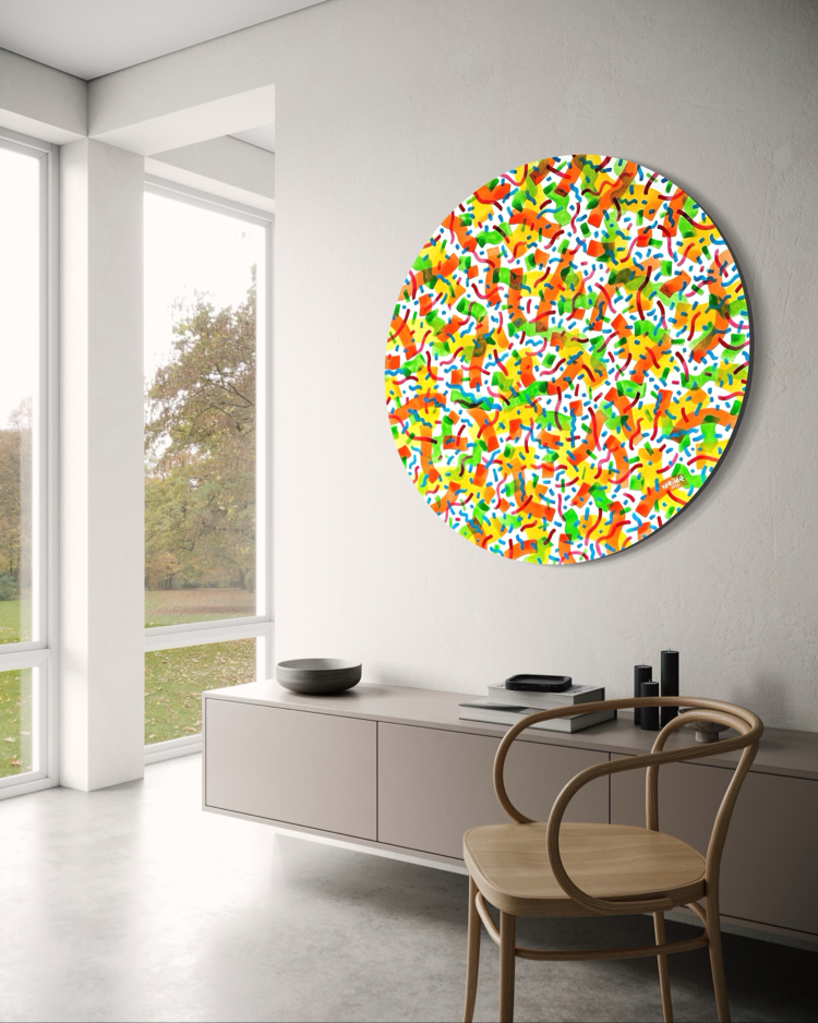Confetti-8, 80cm çap 