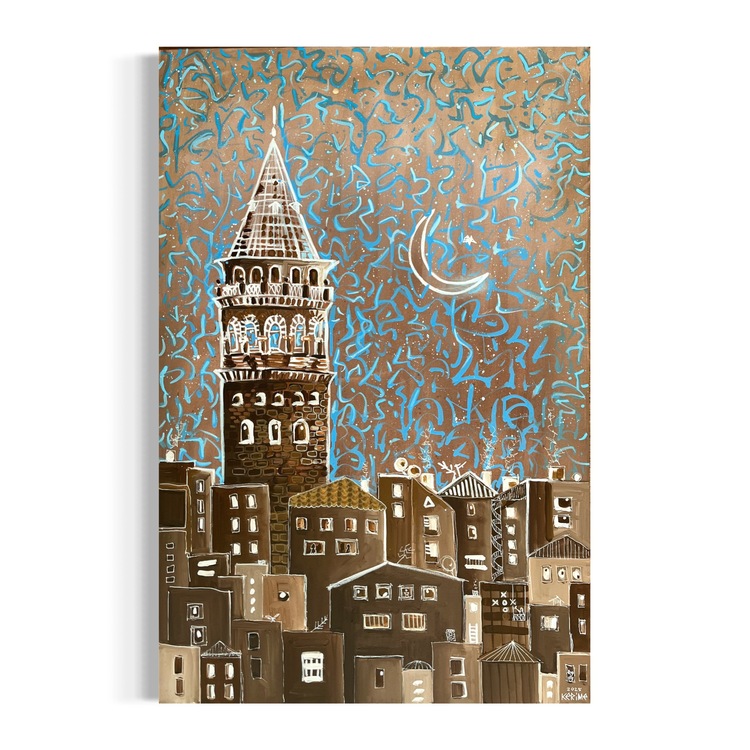 Crescent of Galata, 90*60cm 