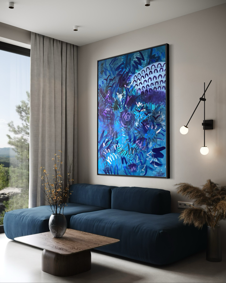 Tidal Memory, 140*100 cm