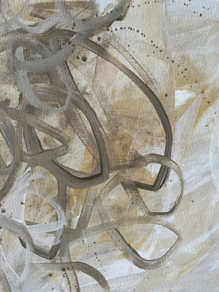 The Memory of Unraveling, 120*80 cm