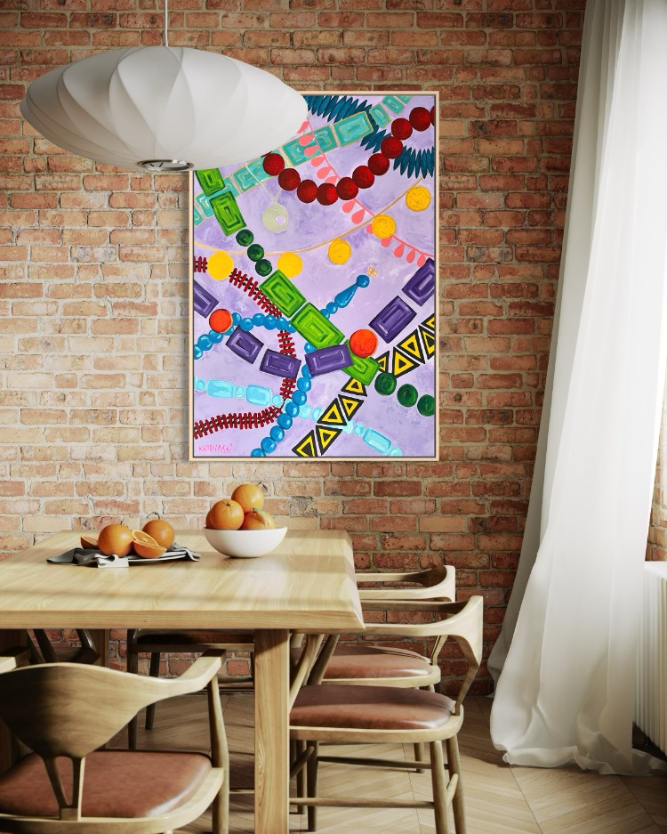 Festival Vibes, 120*80 cm
