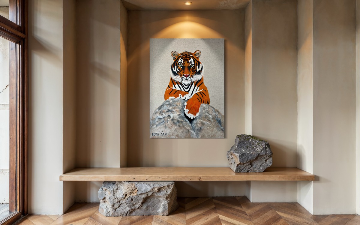 The Tiger, 120*90 cm 