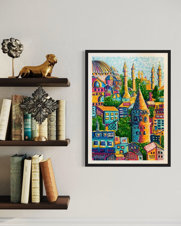 İstanbul, 70*50cm 