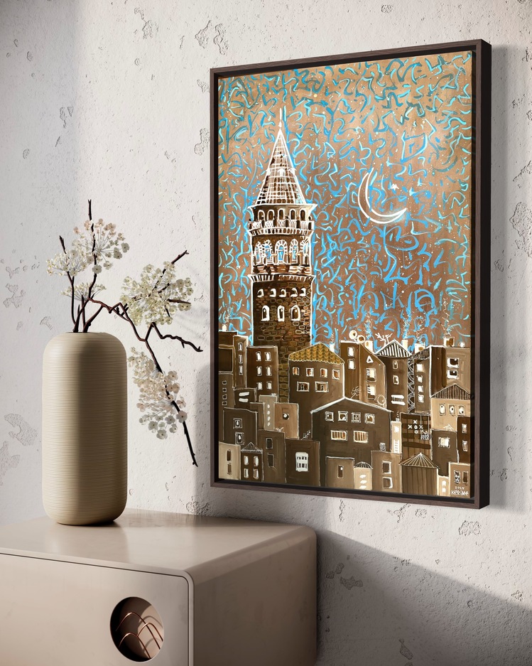 Crescent of Galata, 90*60cm 