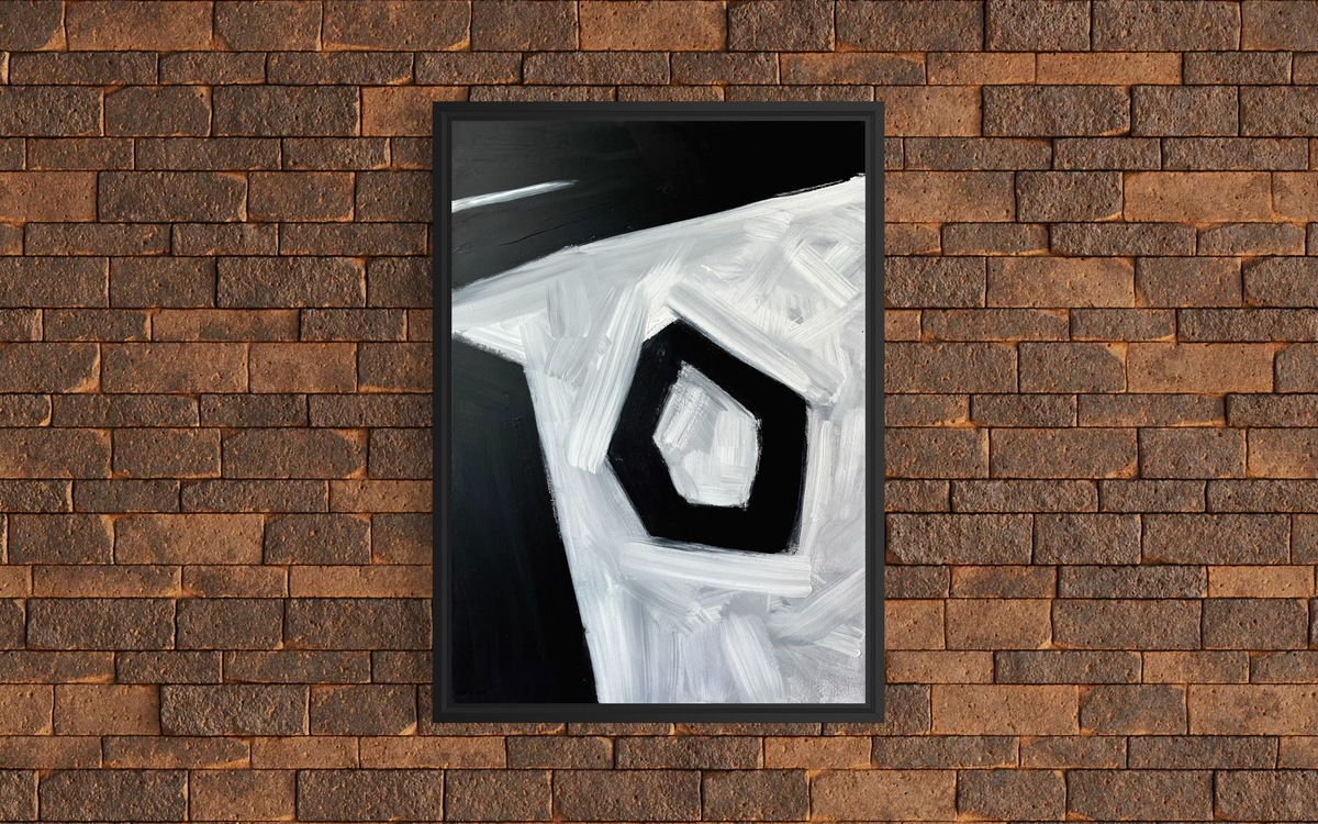 Dark Aperture, 70*50cm 