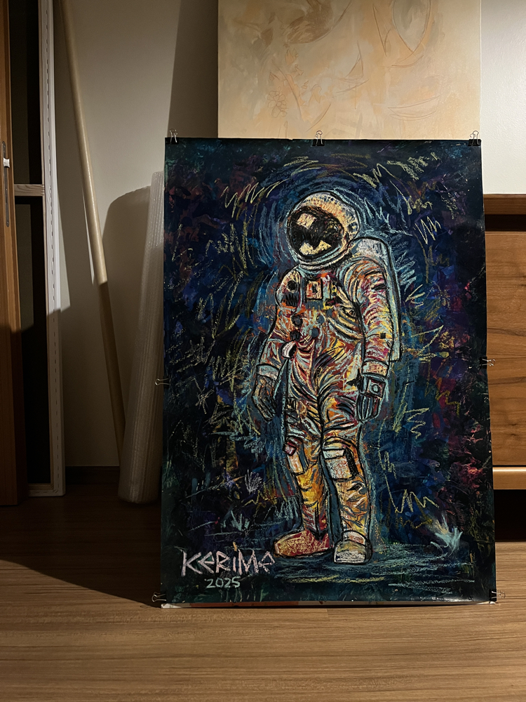 Astronot, 100x70 cm