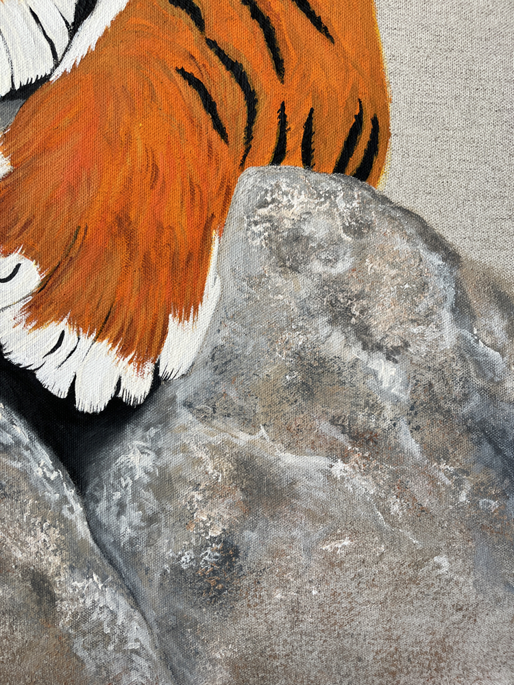 The Tiger, 120*90 cm 