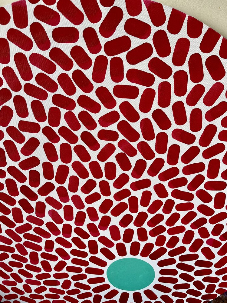Be Red-Blooded, 76cm çap