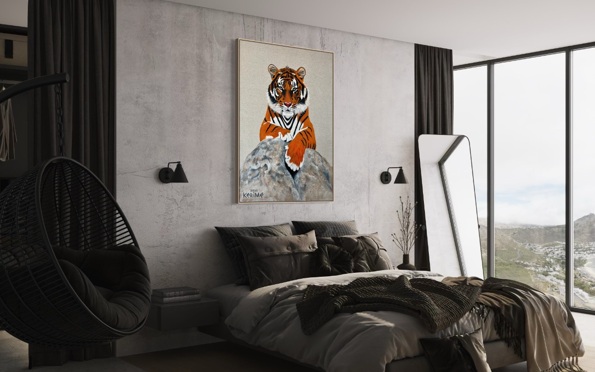 The Tiger, 120*90 cm 