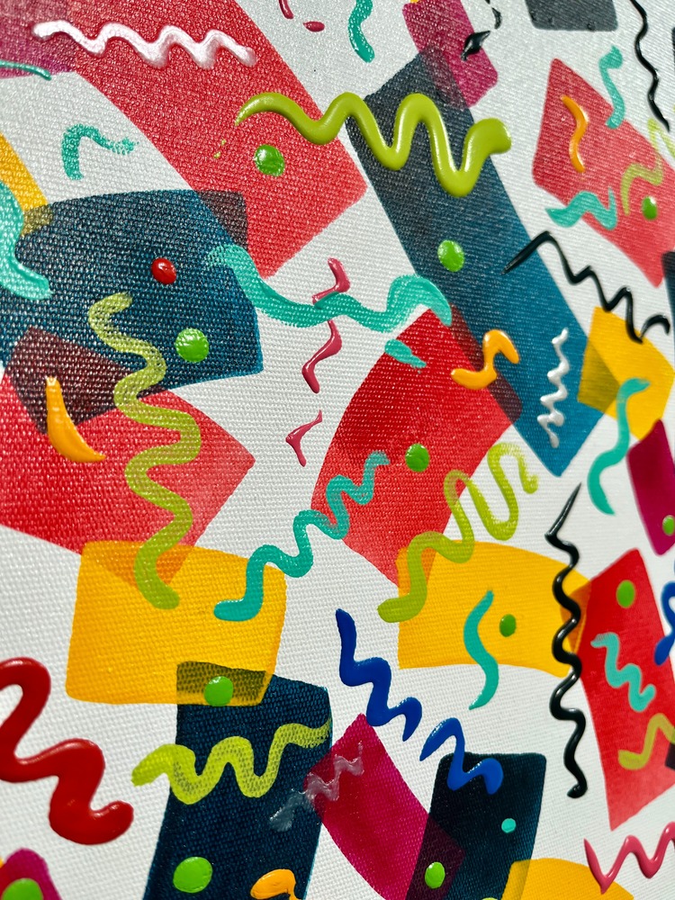 Confetti-7, 70*50cm 