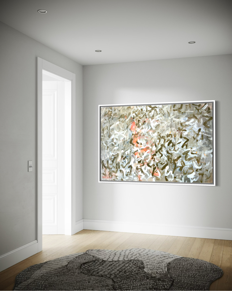 Ember Beneath, 120*80 cm