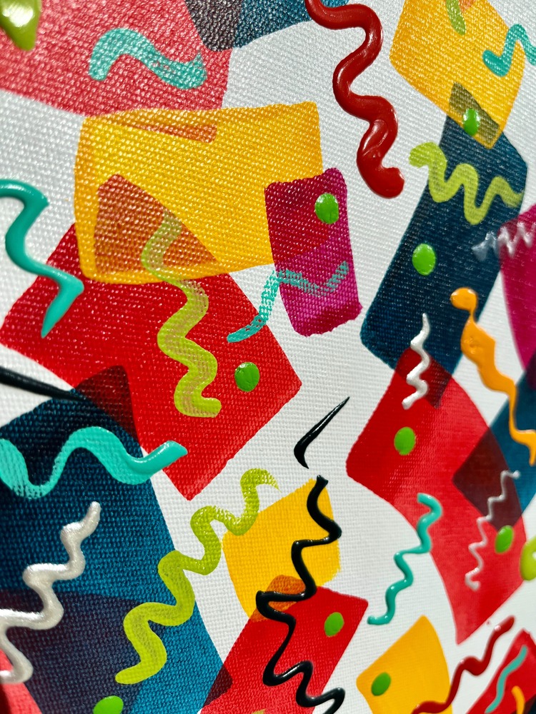 Confetti-7, 70*50cm 