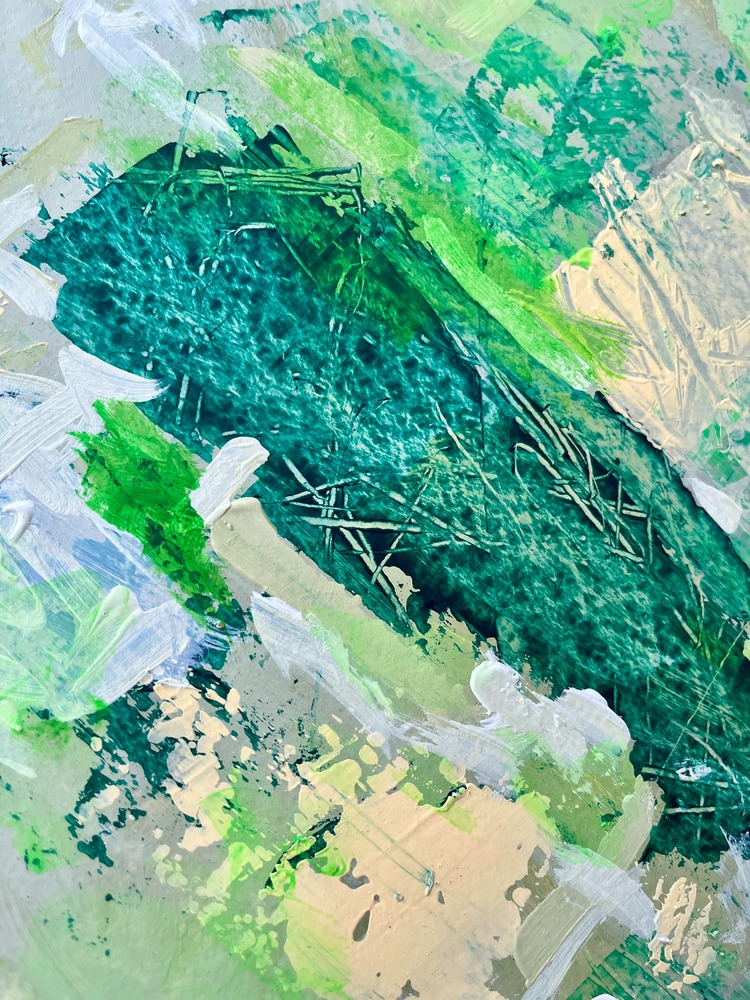 Green Thoughts 1&2, 70*50 cm