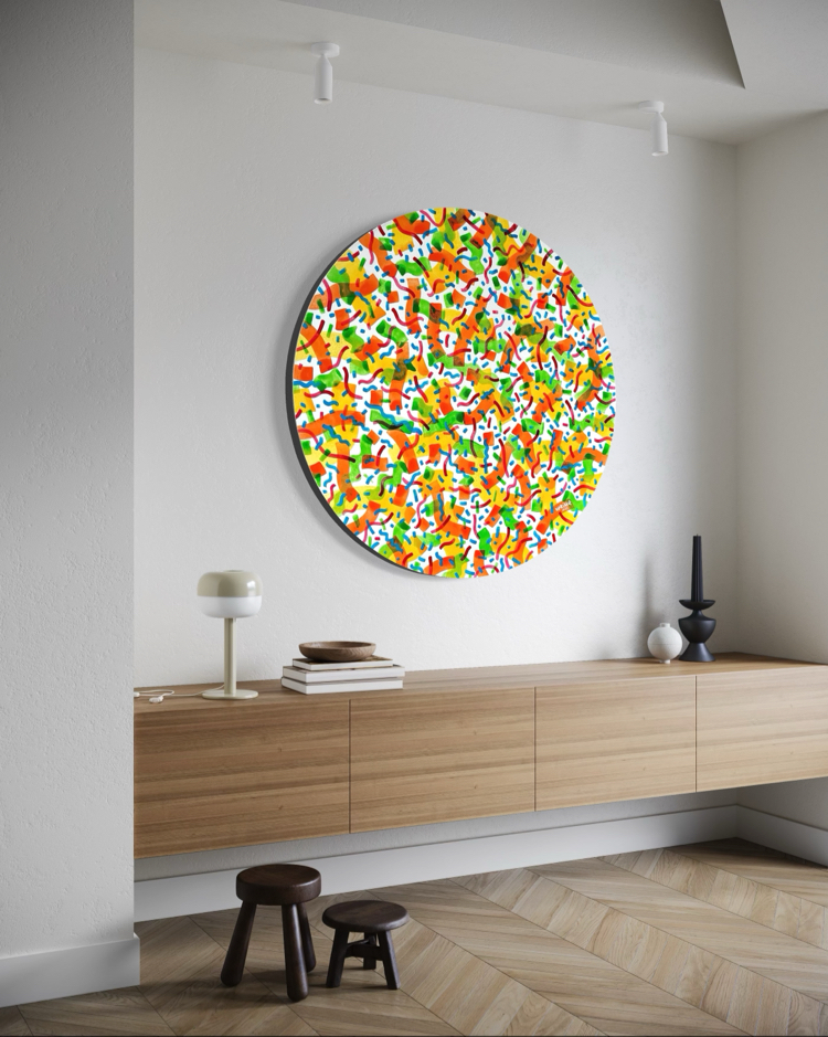 Confetti-8, 80cm çap 