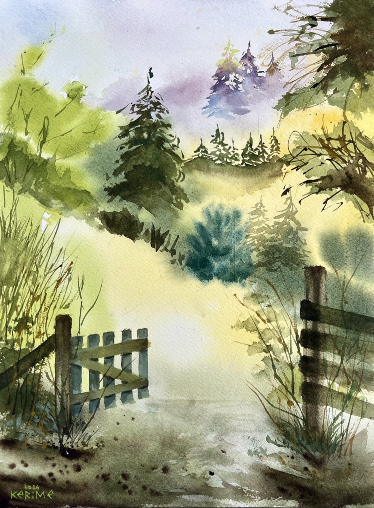 Towards Peace, 31x23 cm
