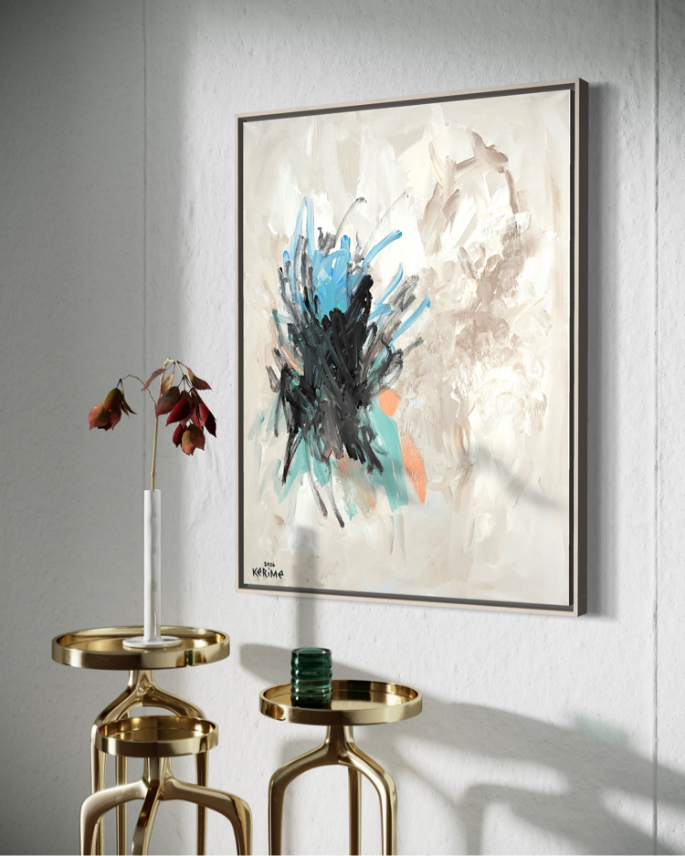 The Calm Overthinker, 80*60 cm