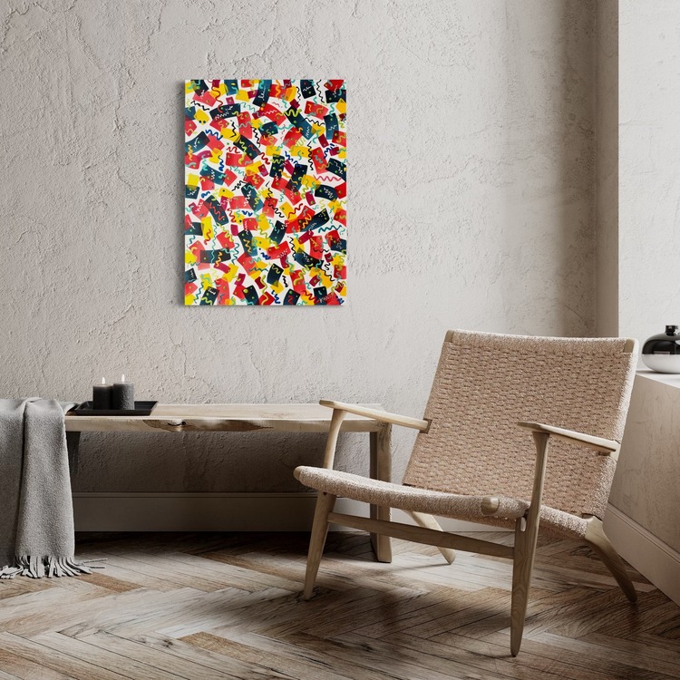 Confetti-7, 70*50cm 