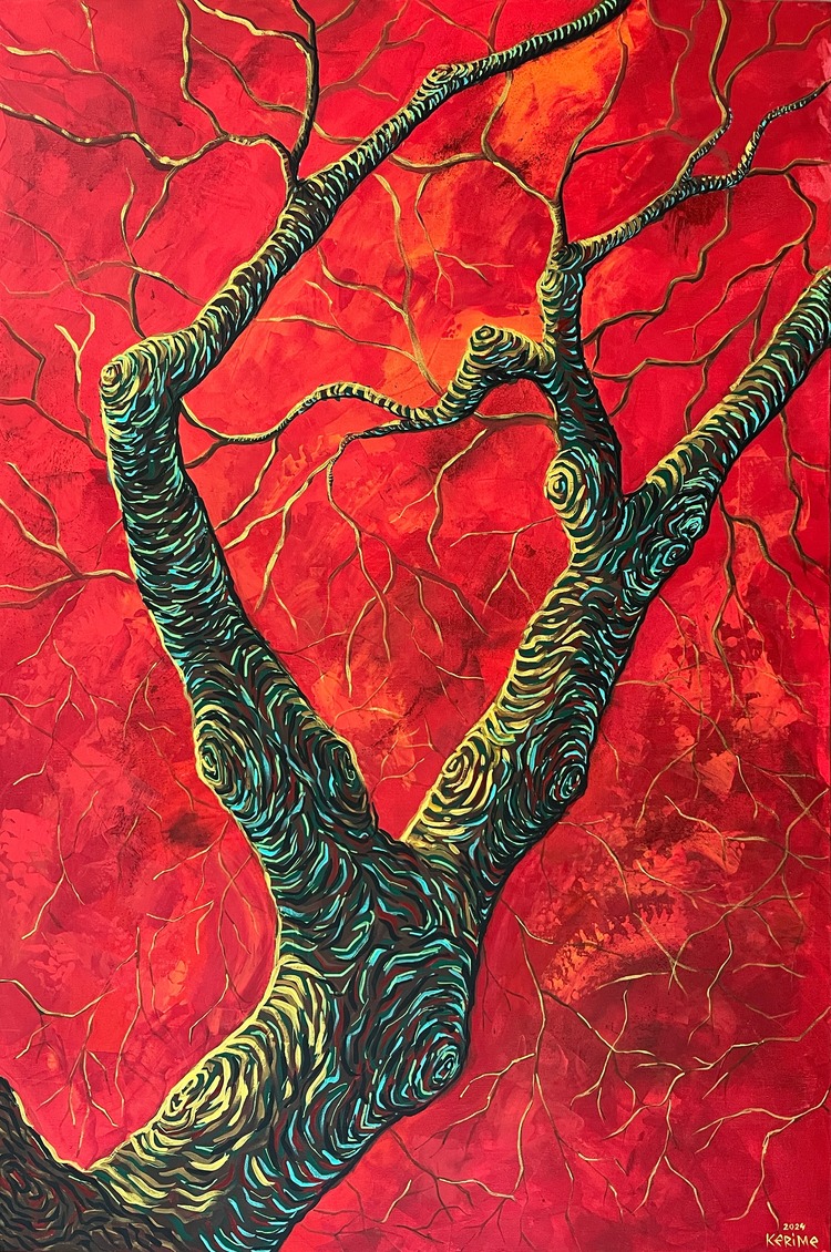 Curtsy to the Light, 120*80 cm