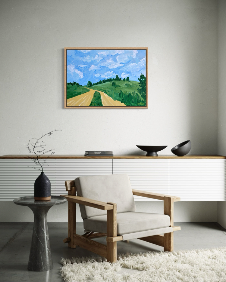 A Place to Breathe, 70*50 cm 