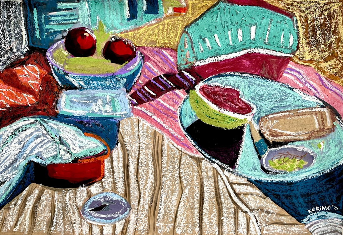 The Picnic, 50x35 cm