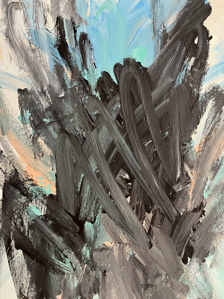 The Calm Overthinker, 80*60 cm