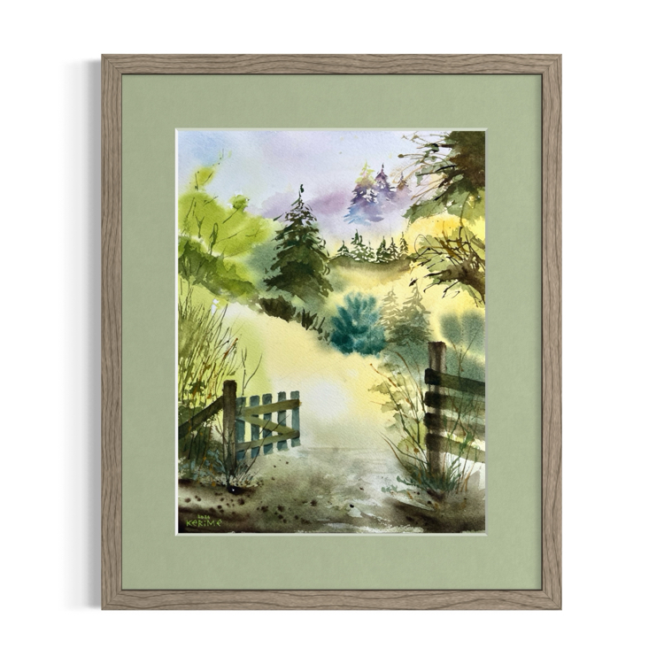 Towards Peace, 31x23 cm