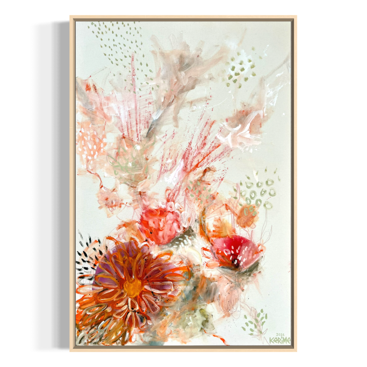 From Core to Bloom, 120*80 cm 