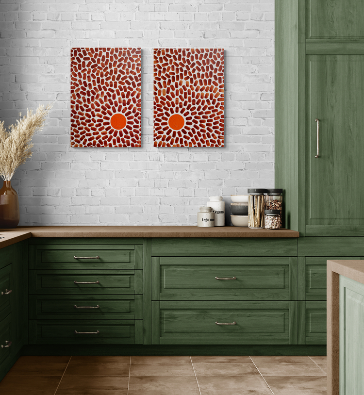 Chocolate Twin, 100x70cm