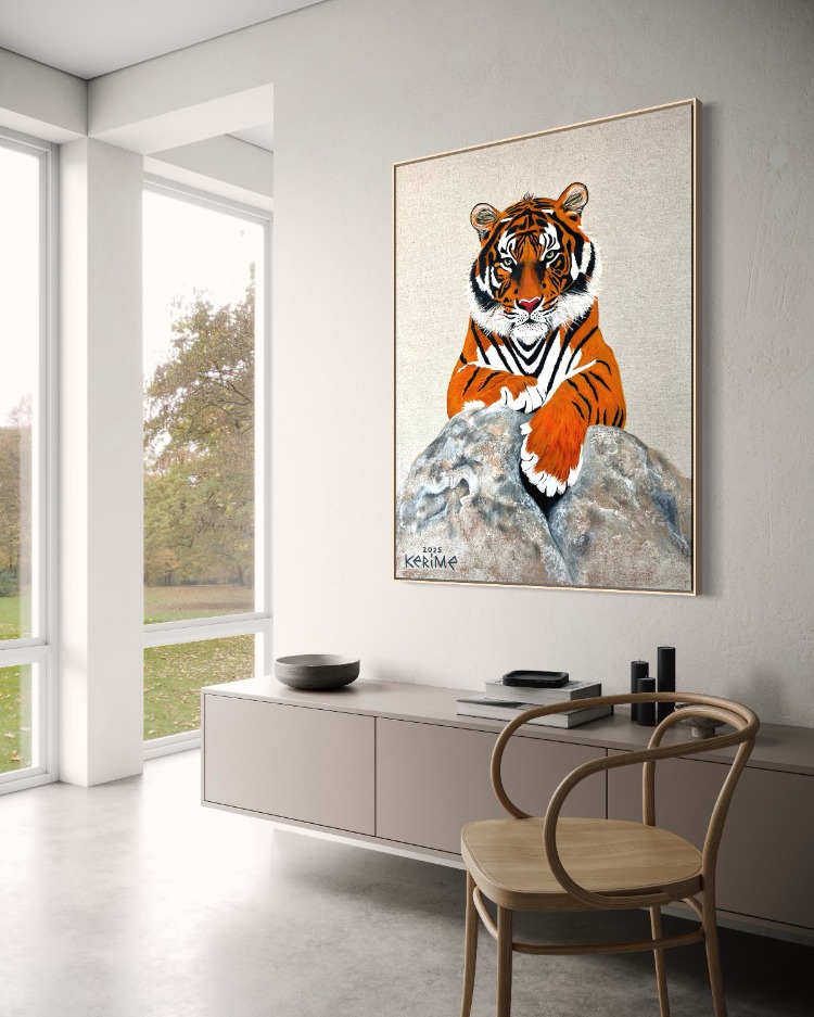 The Tiger, 120*90 cm 