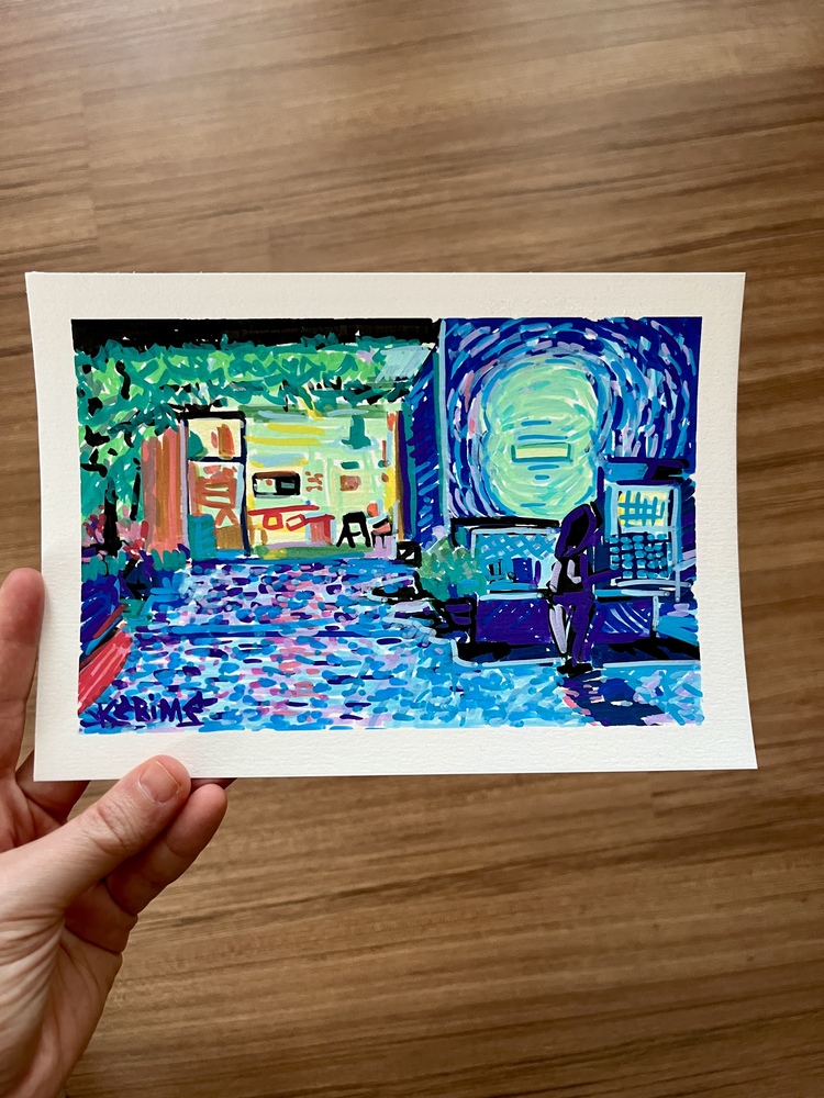 That Night, 21x15 cm