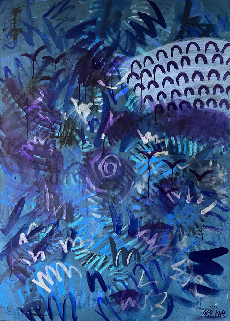 Tidal Memory, 140*100 cm