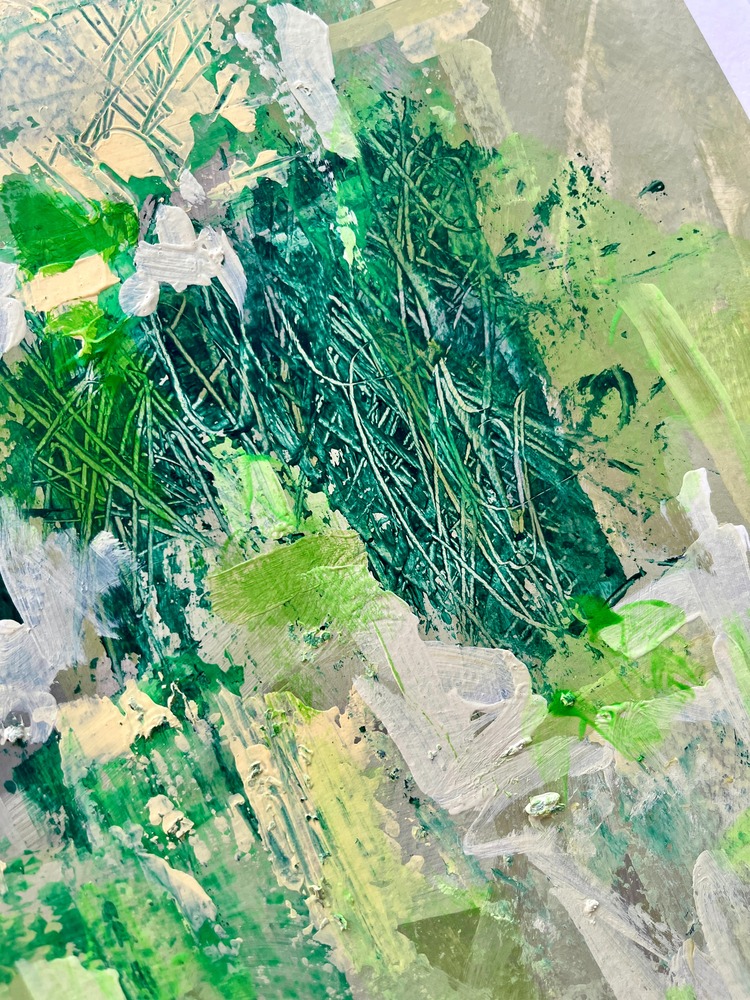 Green Thoughts-1, 50*35 cm