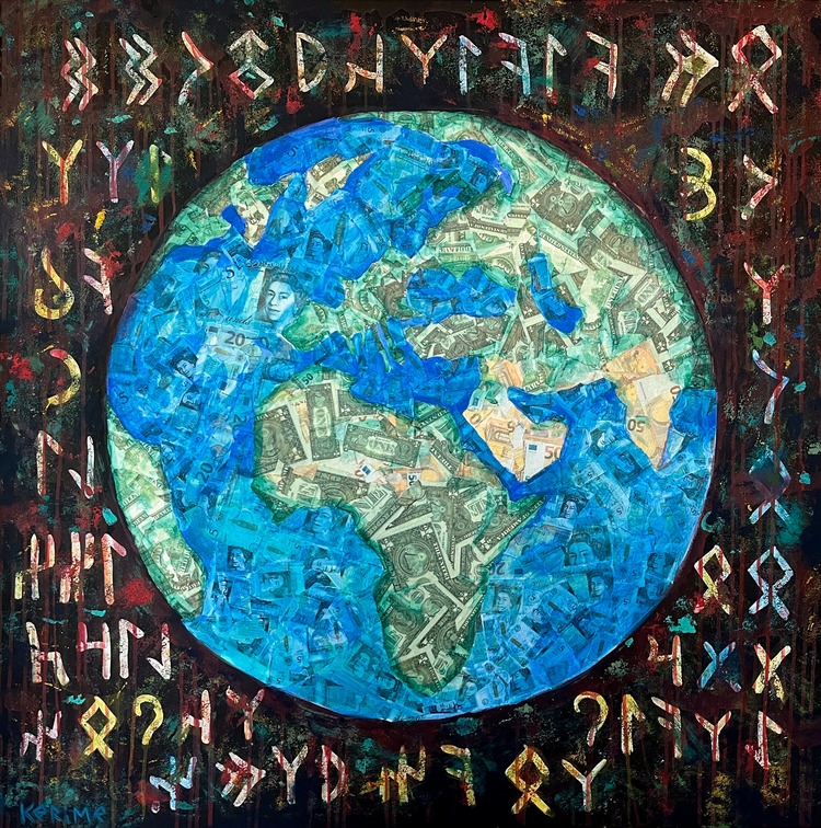 Wish They Knew, 100*100 cm