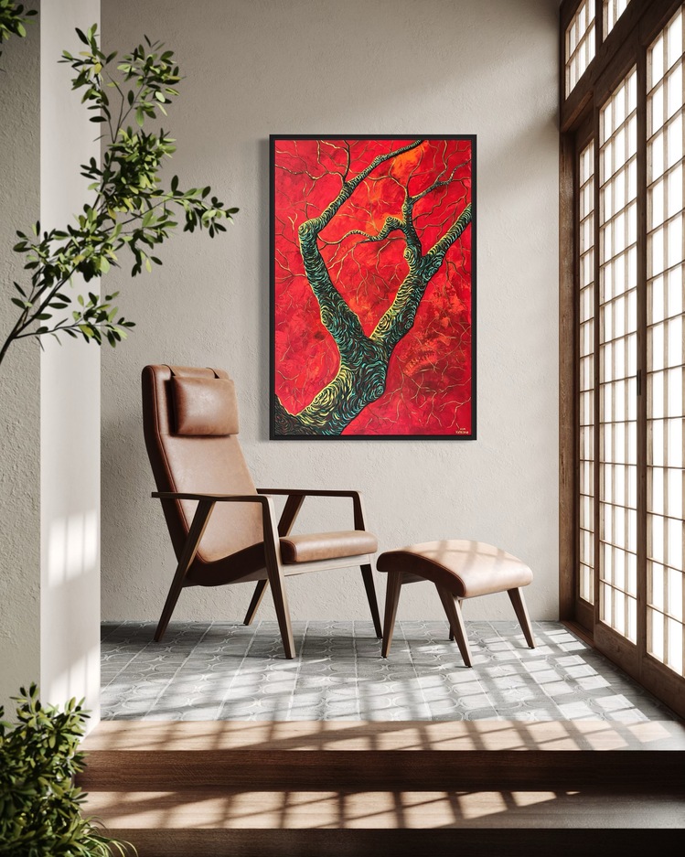 Curtsy to the Light, 120*80 cm