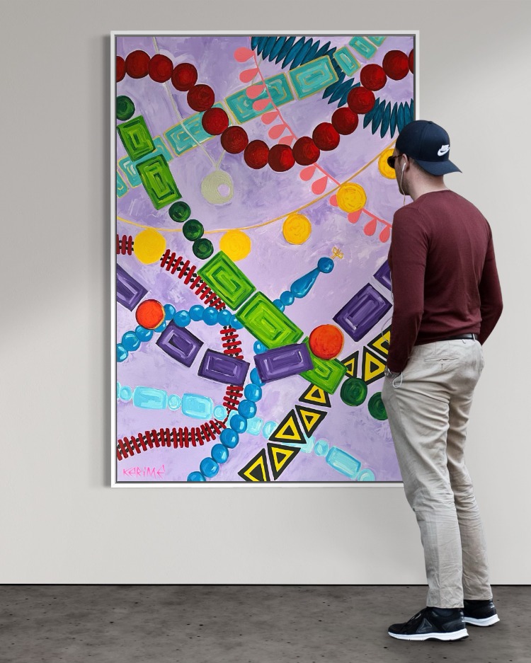 Festival Vibes, 120*80 cm