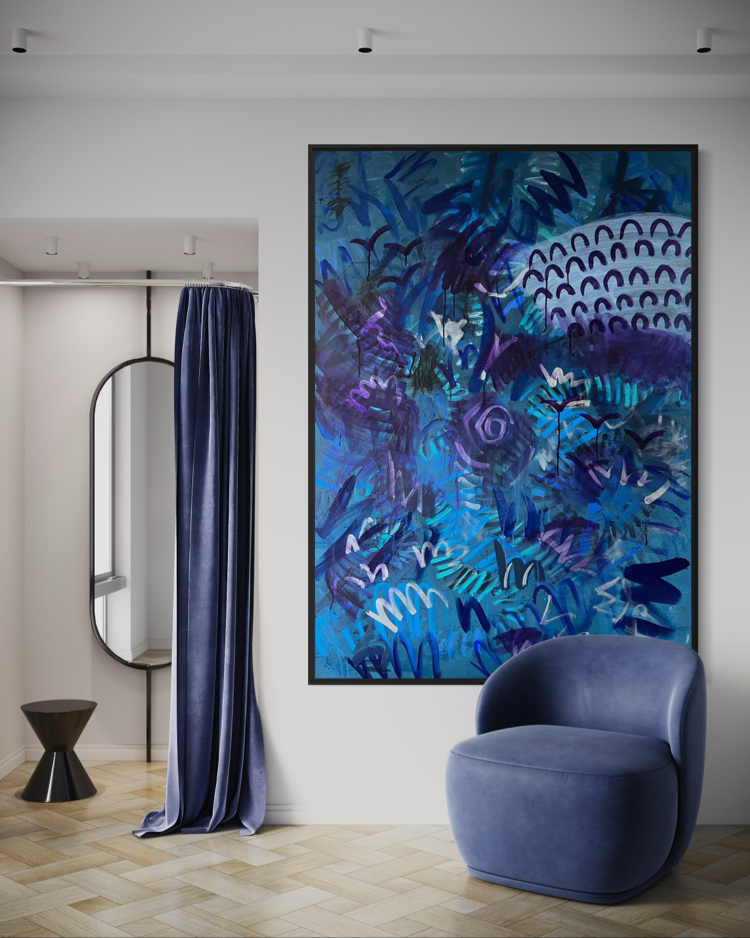 Tidal Memory, 140*100 cm