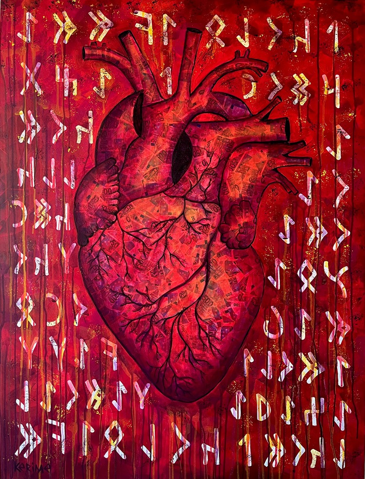 In Their Hearts, 120*90 cm