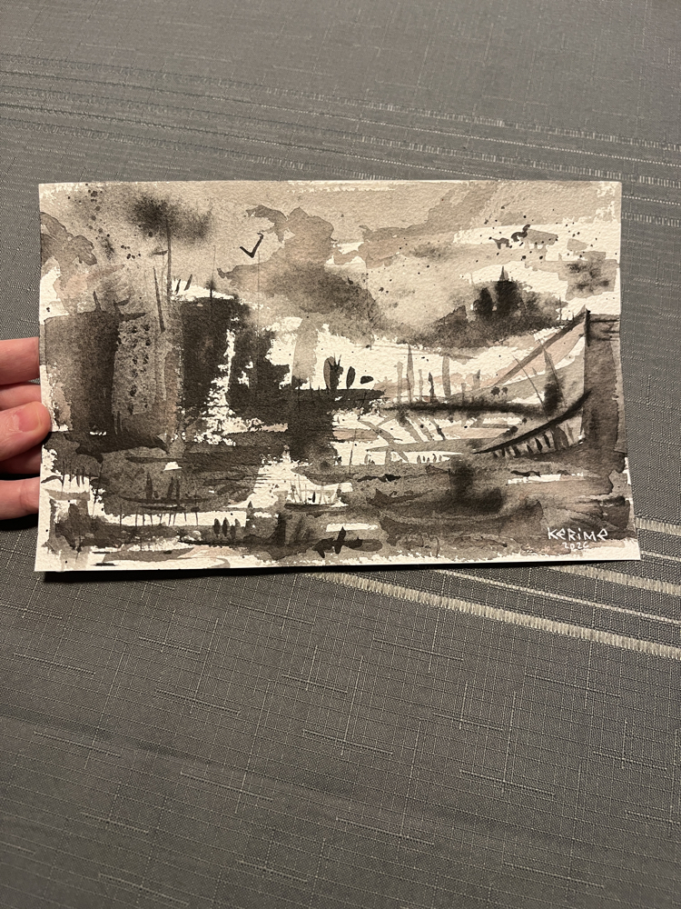 Ghost City-2, 23x15 cm