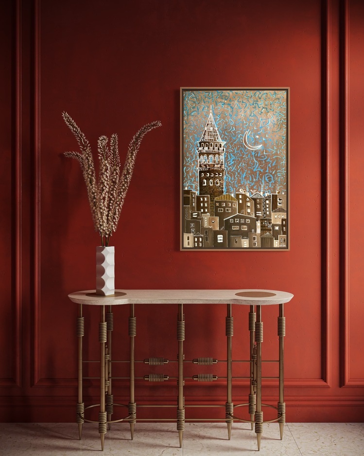 Crescent of Galata, 90*60cm 