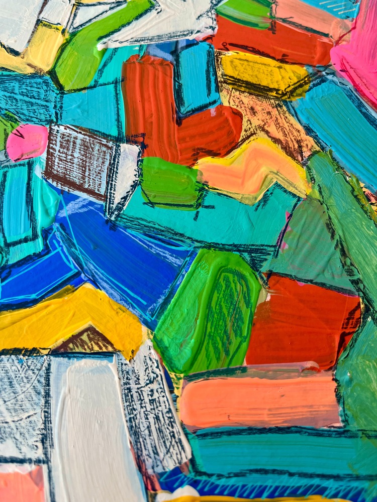 Joyful Feelings-2, 50*35 cm