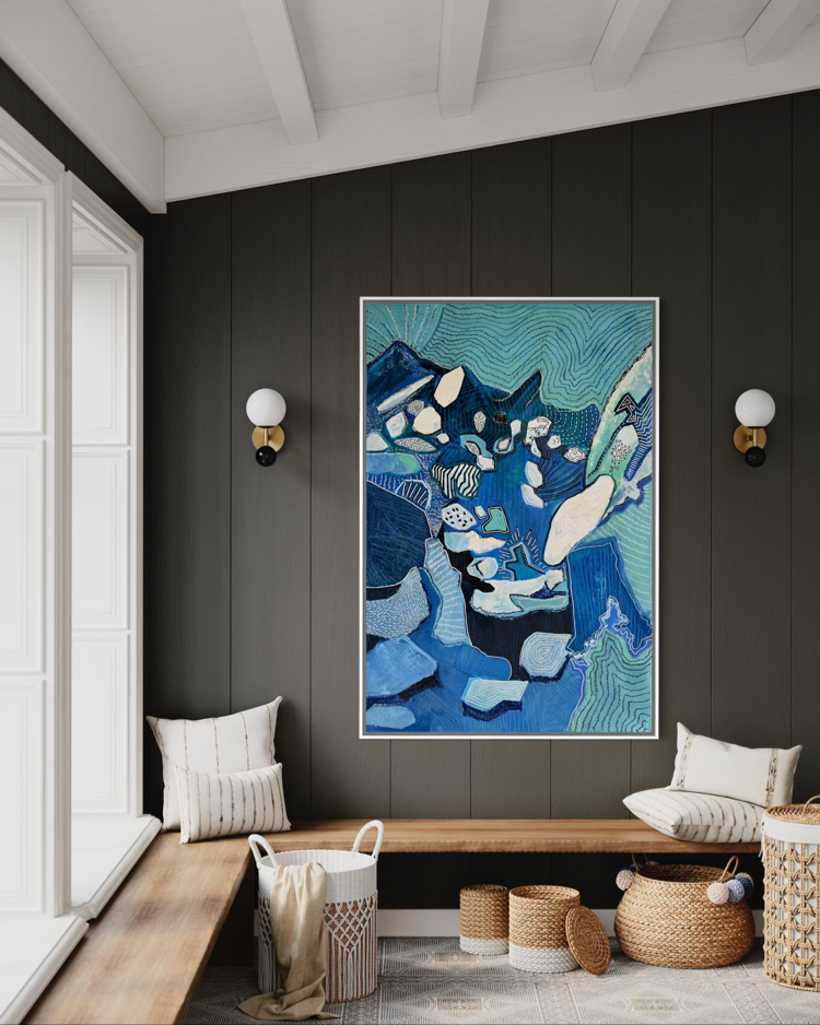 Blue Heaven, 120*80 cm