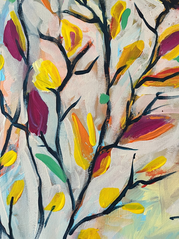 Gönül Çiçeği, 100*100cm 