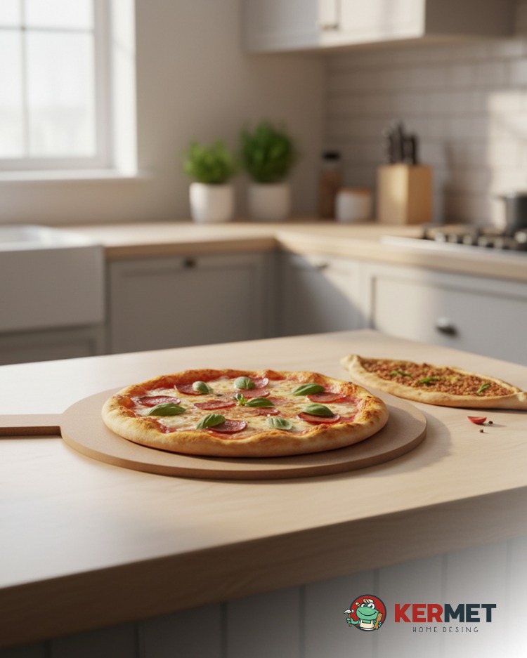 KermetHome Pizza Bazlama Lahmacun Ve Hamur Tahtası