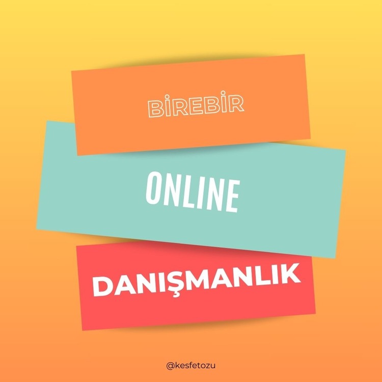 Birebir Online Danışmanlık / Soru-Cevap Görüşme