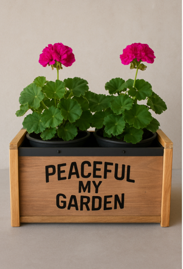  Ahşap Tasarım Çiçek Saksısı – Beautiful My Flowers