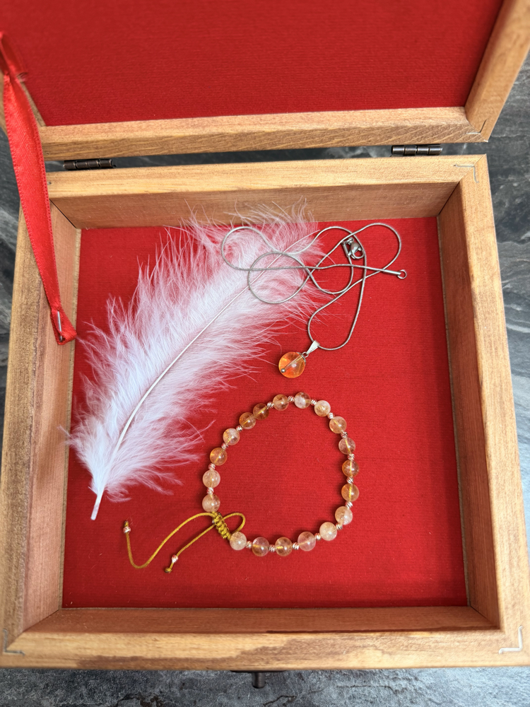 Sitrin Taşı Set