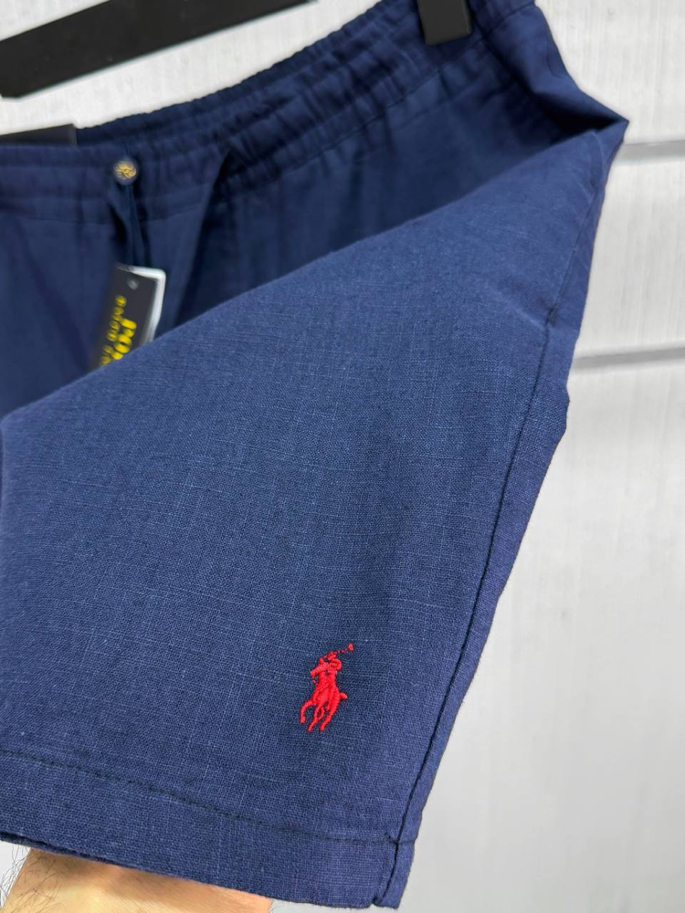 PL RALPH LAUREN %100 KETEN ŞORT