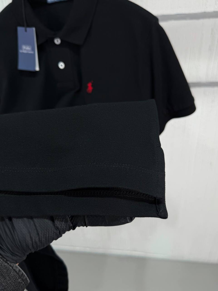 POLO RALPH LAUREN PAMUK PİKE KUMAŞ POLO YAKA T-TSHIRT ORJ SERİES