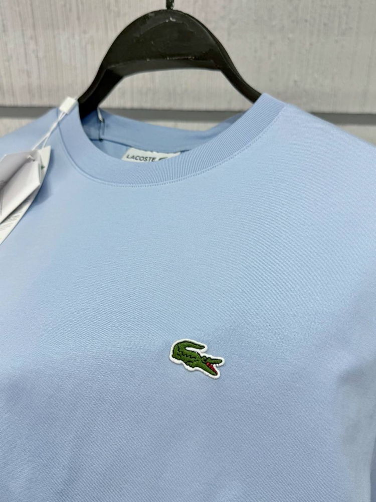 LACOSTE BASİC TİMSAH NAKIŞLI TSHIRT PIMA COTTON KUMAŞ ORJ SERİES