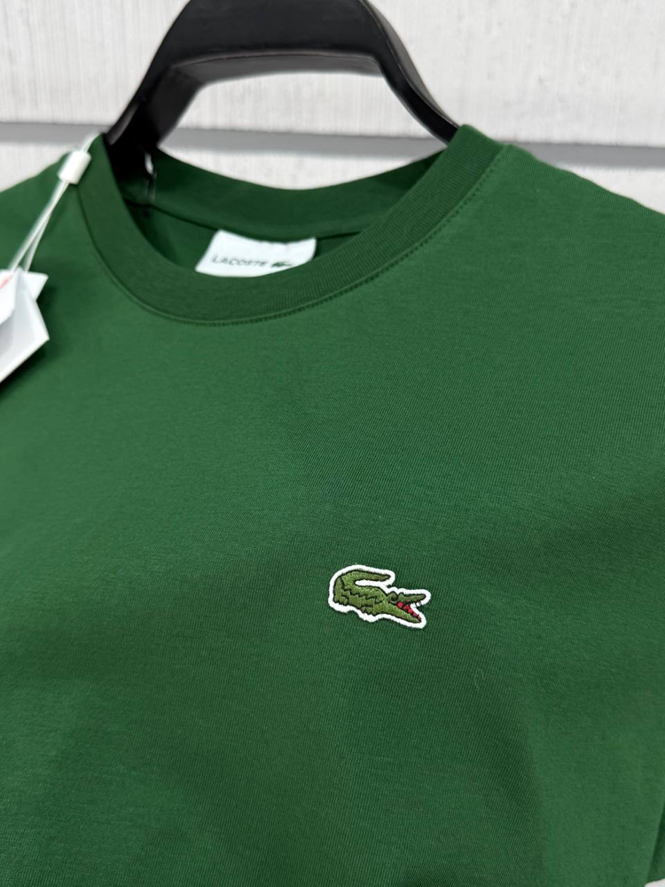 LACOSTE BASİC TİMSAH NAKIŞLI TSHIRT PIMA COTTON KUMAŞ ORJ SERİES